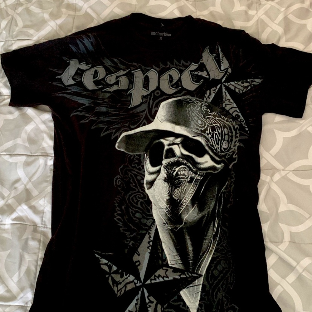 affliction style shirt